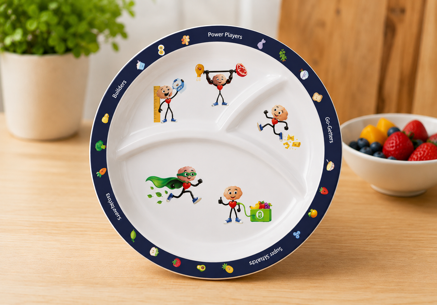 F.I. Food Explorer Plate Set